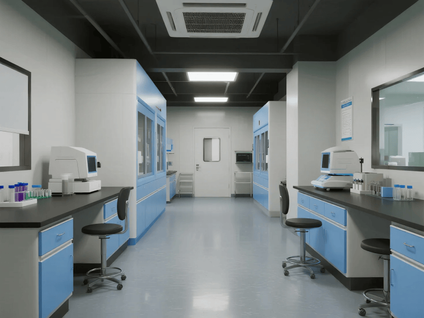 合肥實驗室裝修:分子生物學實驗室凈化裝修效果分享