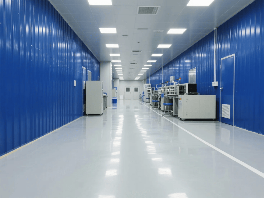 黃山十萬級電子零件生產車間凈化設計裝修方案分享